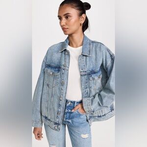 Reformation Simone Denim Jacket